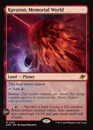 Kavaron, Memorial World